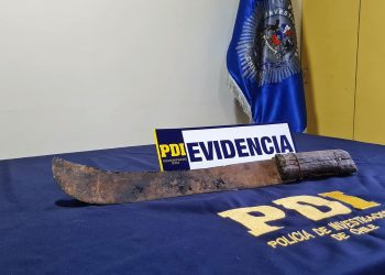 Detectives detienen a dos personas por daños, amenazas y porte de arma cortante y ubican a niña desaparecida durante el fin de semana en Puerto Aysén.