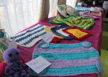 Vecinas del barrio Quebrada de la Cruz culminan con éxito Taller de Tejido a Crochet del Programa Quiero Mi Barrio.