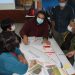 Masiva convocatoria de vecinos del barrio quebrada La Cruz en taller de diseño participativo.