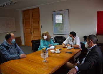 Autoridades regionales y alcalde de Aysén se reúnen tras alerta de marea roja y casos de intoxicación.