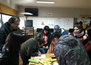 Equipo del programa PACE UACh retorna al trabajo presencial con estudiantes de liceos de la Región de Aysén.