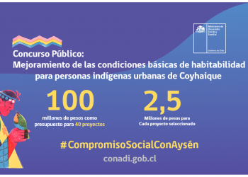 Se encuentra abierta la postulación del programa de mejoramiento habitacional para personas indígenas.