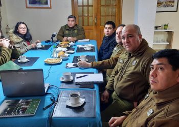Carabineros y la Subsecretaría de Prevención del Delito entregaron los avances sobre el trabajo del Departamento OS-14, de Coordinación Municipal.