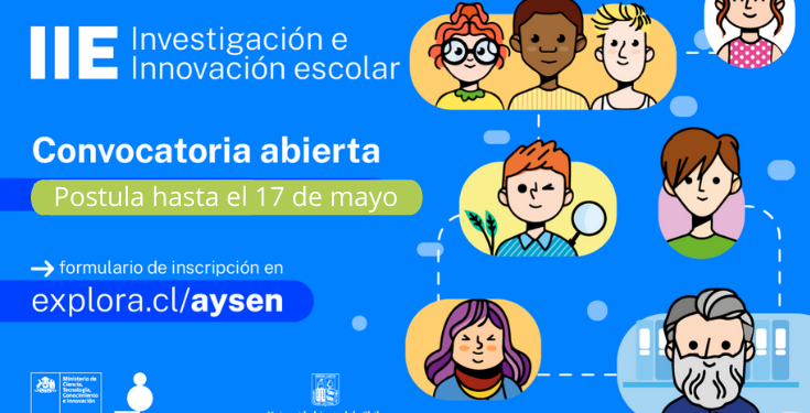 Convocatoria Abierta: Explora Aysén invita a ser parte de Investigación e Innovación Escolar 2022.