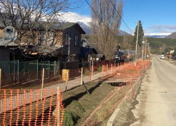Concejo municipal de Cochrane visita obras que se desarrollan en el sector urbano de la comuna.