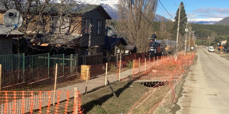 Concejo municipal de Cochrane visita obras que se desarrollan en el sector urbano de la comuna.