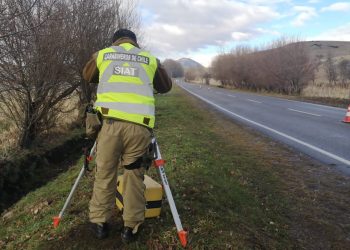 Una mujer fallecida dejó accidente carretero debido a la presencia de hielo en la en ruta.