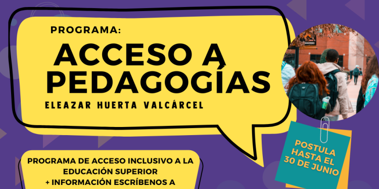 Universidad Austral presenta nuevo programa de acceso a carreras de pedagogía.