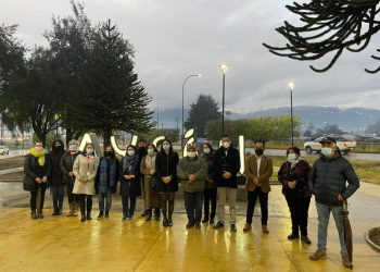 Municipio de Aysén inauguró remozado espacio público en Ribera Sur tras colaboración de los vecinos
