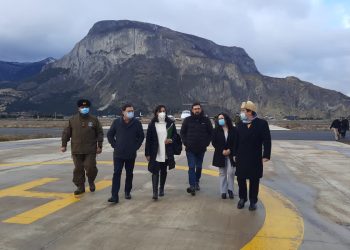 Ministra del Interior, Izkia Siches, visitó Coyhaique el día de hoy.