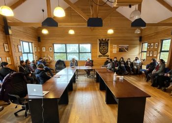 En Caleta Tortel Bienes Nacionales, Municipio y Comunidad acuerdan trabajo conjunto.