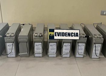 PDI recupera baterías sustraídas desde empresa de telefonía de Puerto Ibáñez