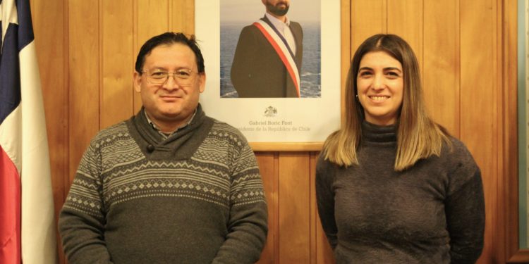 Delegado Rodrigo Araya y Cónsul en Comodoro Rivadavia buscan fortalecer nexos con comunidad chilena residente.