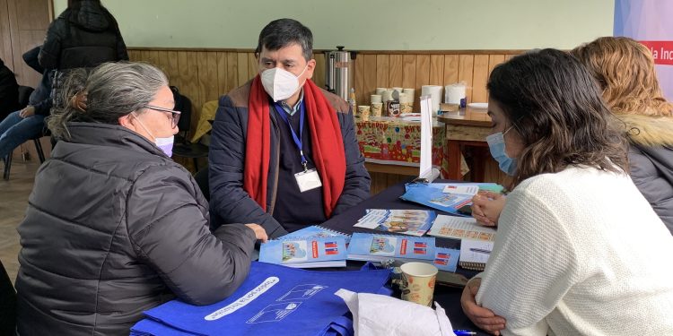En la ciudad de Puerto Aysén se realizó Plaza de Justicia y Derechos Humanos que brindó atención de servicios públicos a vecinas/os