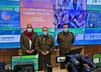 Hasta 181 detenciones por parte de Carabineros registran los delincuentes aprehendidos este año por delitos graves a nivel nacional