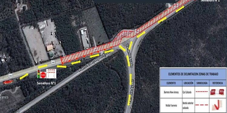10% de avance tiene conservación de rotonda ubicada en acceso norte a la ciudad de Puerto Aysén
