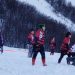 Campeonato de rugby de nieve en la Patagonia contó con la participación entusiasta de jóvenes y niños/as