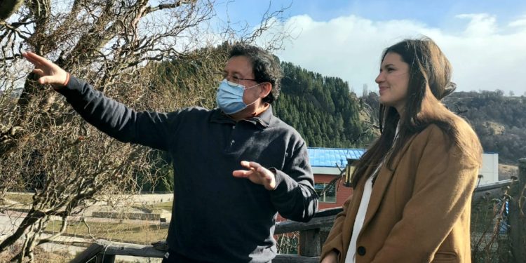 Irina Karamanos visita la región de Aysén con nutrida agenda de actividades