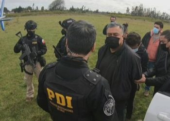 PDI detiene en Cañete, Región del Bío Bío, a Héctor Llaitul, líder de la Coordinadora Arauco Malleco (CAM).