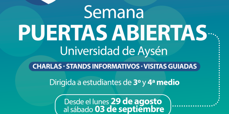 Universidad de Aysén abre sus puertas a jóvenes, egresados y comunidades educativas