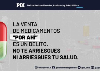 Policía de Investigaciones advierte sobre venta irregular de medicamentos