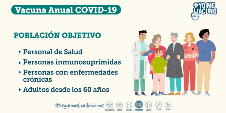 El Minsal inicia la vacunación con dosis bivalente contra el COVID-19 en grupos de riesgo.