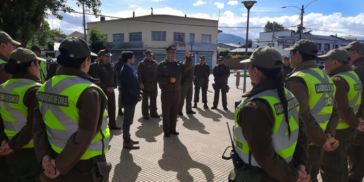 Carabineros desplegó ronda masiva por la región de Aysén reforzando seguridad