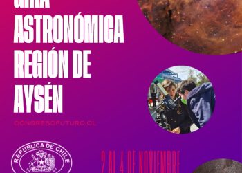 Gira astronómica recorre colegios de la región de Aysén