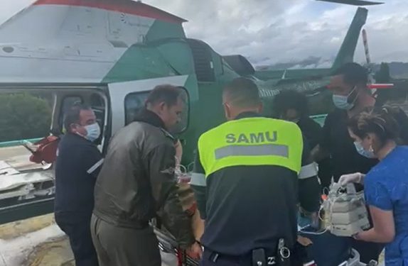 Carabineros de la Sección Aérea realizó evacuación aeromédica de paciente con riesgo vital desde Chile Chico a Coyhaique