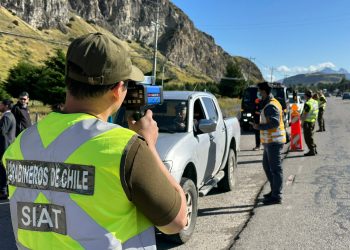 Carabineros despliega servicios en resguardo de la seguridad en víspera de año nuevo en la región de Aysén.