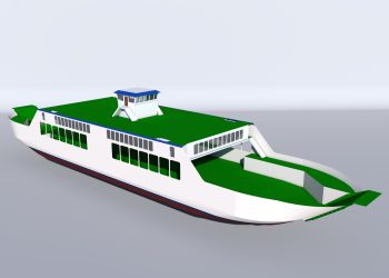 Chile Chico elige diseño de ferry como nueva nave complementaria para conectar la comuna con Puerto Ibáñez