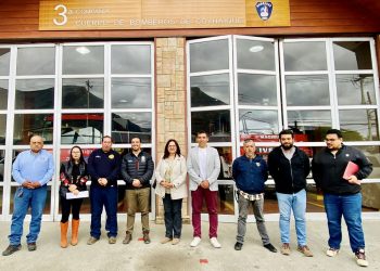 Cuerpo de Bomberos de Coyhaique proyecta trabajo en conjunto con el Municipio