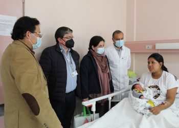 Kael Navarrete Shupingahua es el primer recién nacido del 2023 en el Hospital de Coyhaique