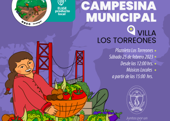 Comuna de Aysén: Este sábado 25 de febrero en Villa Los Torreones se realizará una nueva versión de la Feria Campesina Municipal