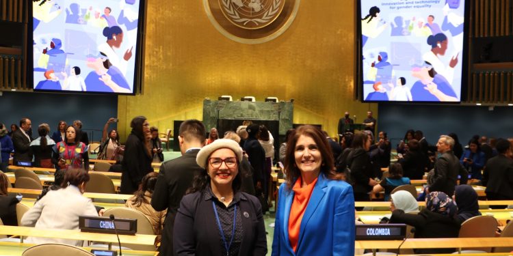 Día Internacional de la Mujer: Gobernadora Andrea Macías participa en la conmemoración realizada en Plenario de la ONU en Nueva York