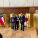 Alcalde de Cisnes y Embajador de Japón firmaron convenio para concretar Box Dental en escuela Guido Gómez Muñoz