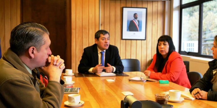 Delegado Presidencial Regional (s) encabeza reunión con policías para abordar riñas escolares