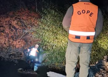 Carabineros del GOPE rescató cuerpo desde río Chiflón en la comuna de Río Ibáñez