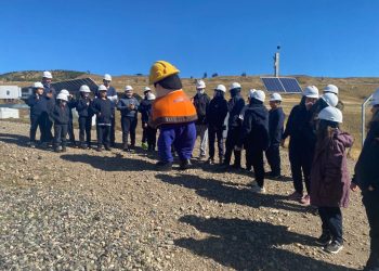Estudiantes de Escuela Rural Río Blanco visitaron planta fotovoltaica de Edelaysen en Coyhaique