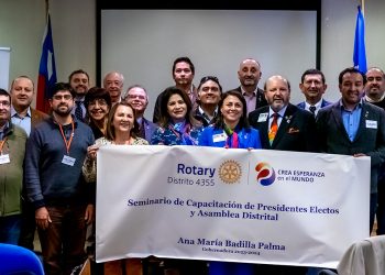 Gobernadora electa de Rotary se reunió con directivas de clubes de la Región de Aysén