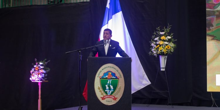 Alcalde de Aysén, Julio Uribe, realizó la Cuenta Pública Participativa del año 2022