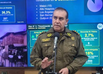 Según cifras de Carabineros, junio 2023 presenta baja del 34,6% en robo violento de vehículos en comparación a 2022