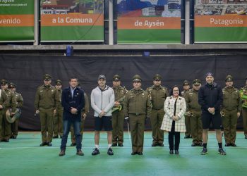 Se realizó exitoso partido de exhibición de Fernando González y Nicolás Massú en Polideportivo 21 de abril