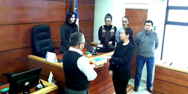 Luisa Cornejo Jara juró como Secretaria Titular del Juzgado de Letras, Garantía y Familia de Cochrane