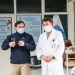 Delegado Presidencial Rodrigo Araya visita Hospital Regional destacando rol de funcionarios/as de salud durante la contingencia de enfermedades respiratorias