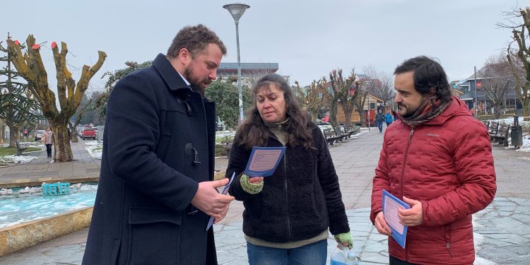Realizan actividad de difusión para relevar la importancia de denunciar el delito de Trata de Personas en nuestra región