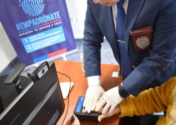 Inició empadronamiento biométrico de extranjero en la región de Aysén