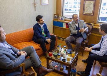 Alcalde Gatica y diputado Calisto se reúnen con Ministro Ávila para una pronta solución al déficit de la educación municipal