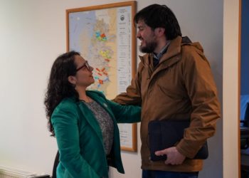 Gobernadora Macías y nuevo rector de UAysén se reúnen en dependencias del Gobierno Regional