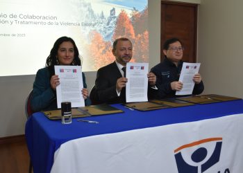 Violencia Escolar: Realizan convenio de colaboración entre Fiscalía, Delegación Presidencial y Seremi de Educación para abordar este fenómeno